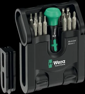 WERA TOOL-CHECK MODULAR MICRO 21 CZĘŚCI - Bity - miniaturka - grafika 1