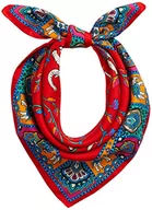 Apaszki i szaliki damskie - Roeckl Damski szalik Elephant Garden, Multi Red, jeden rozmiar - miniaturka - grafika 1
