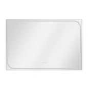 Lustra - Lustro z wbudowanym oświetleniem Remix 80 x 120 cm chrom Sensea - miniaturka - grafika 1