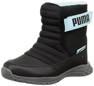 Buty dla dziewczynek - PUMA Nieve Boot WTR AC PS, trampki dziecięce, Puma czarna Puma czarna, 32 EU - grafika 1