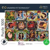 Puzzle - Puzzle 1000 Cosmic Alchemy: Zodiac Signs TREFL - miniaturka - grafika 1