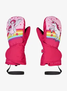 Rękawiczki dziecięce Ziener Lemmi Minis - pop pink - Rękawiczki - miniaturka - grafika 1