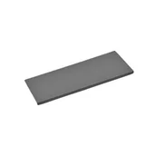 Inne meble biurowe - B2B Partner Półka do szafy z drzwiami żaluzjowymi, 1000 x 450 mm, antracyt Shelf7015W1000D450 T - miniaturka - grafika 1