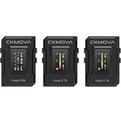 Kamery cyfrowe - akcesoria - CKMOVA CKMOVA Vocal X V2 - bezprzewodowy mikrofon na kamerę - miniaturka - grafika 1