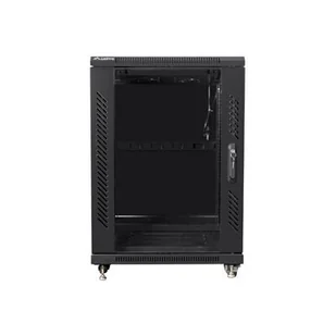 Lanberg Szafa Rack 19 15U 600x800 FF01-6815-12B stojąca - KONFIGURATOR WYPOSAŻENIA / CZAT NA ŻYWO FF01-6815-12B - Szafy rack - miniaturka - grafika 1