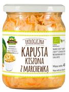 Warzywa w marynacie - Farma Świętokrzyska KAPUSTA KISZONA Z MARCHEWKĄ BIO 480 g (420 g) - FA - miniaturka - grafika 1