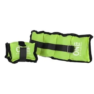 ONE FITNESS OBCIĄŻNIKI CIĘŻARKI NA NADGARSTKI I KOSTKI WW02 2X1.5KG ZIEL ONE FITNESS ZADZWOŃ 600-555-801 ! 17-47-383 - Pozostały sprzęt siłowy - miniaturka - grafika 1