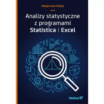 Rabiej Małgorzata Analizy statystyczne z programami Statistica i Excel - dostępny od ręki, natychmiastowa wysyłka - Matematyka - miniaturka - grafika 1