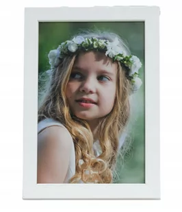 Duża ramka drewniana zdjęcie 30x40 PINA biała - Ramki na zdjęcia - miniaturka - grafika 1