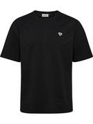 Koszulki męskie - Hummel Koszulka w kolorze czarnym - miniaturka - grafika 1