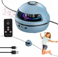 Zabawki interaktywne dla dzieci - Muzyczna Skakanka, Inteligentna Automatyczna Elektryczna Skakanka Bluetooth Blue - miniaturka - grafika 1
