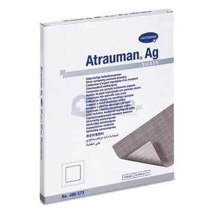 Atrauman Ag opatrunek z maścią  5cm x 5cm x1 sztuka - Apteczki i materiały opatrunkowe - miniaturka - grafika 1