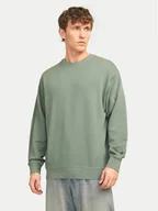 Bluzy męskie - Jack&Jones Bluza Charge 12268273 Zielony Loose Fit - miniaturka - grafika 1