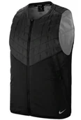 Kamizelki męskie - Nike AeroLayer Męska Kamizelka do Biegania Czarny Srebrny DJ0533-010 S - miniaturka - grafika 1