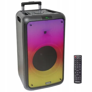 Głośnik Ibiza Głośnik przenośny Ibiza Street-Wave-MAX czarny 600 W Bluetooth - Głośniki przenośne - miniaturka - grafika 1