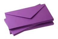 Koperty - Koperty kolorowe fioletowe ciemne 120g DL 10szt nr 49 2454-DL - miniaturka - grafika 1