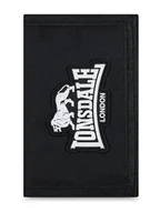 Portfele - Lonsdale Unisex ARNFIELD portfel, czarny/biały, czarny/biały, jeden rozmiar - miniaturka - grafika 1