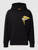 Koszulki męskie - Bluza z kapturem z nadrukiem z logo - miniaturka - grafika 1