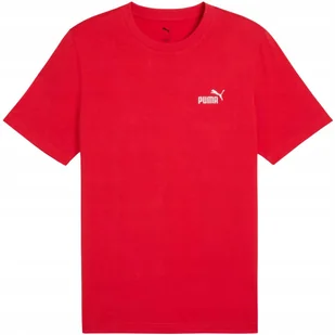 Koszulka męska Puma Ess Small No.1 Logo Tee czerwona 682534 11 2XL - Koszulki męskie - miniaturka - grafika 1