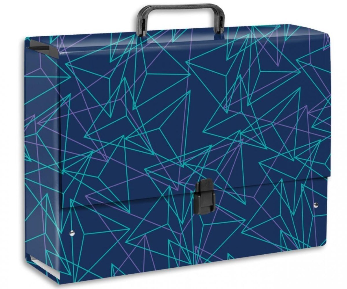 Penmate Teczka z rączką B4 jumbo geometria PENMATE