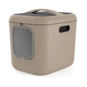 Kuwety dla kotów - Rotho kuweta BIALA XL - kol.kawa - miniaturka - grafika 1