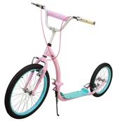 Hulajnogi - Hulajnoga składana Nils Extreme WH227F fioletowa 20/16" - miniaturka - grafika 1