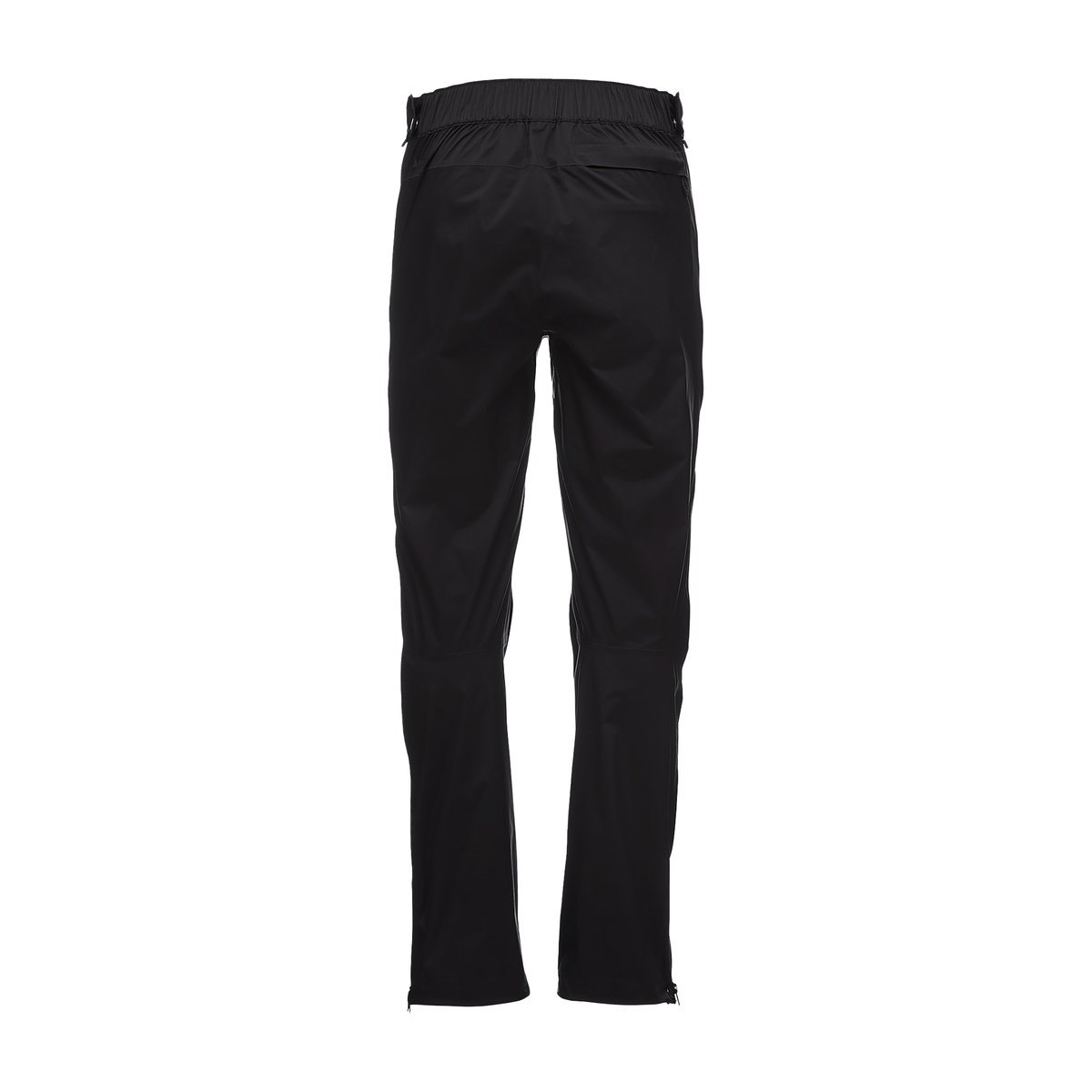 Spodnie przeciwdeszczowe męskie Black Diamond Stormline STR FL ZP RN czarne APZ9LC015SML1 S