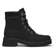 Półbuty damskie - Damskie Buty zimowe TIMBERLAND CARNABY COOL 6IN TB0A5NYY0151 – Czarny - miniaturka - grafika 1