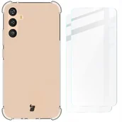 Etui i futerały do telefonów - Bizon Etui + 2x szkło Case Clear Pack do Samsung Galaxy A34 5G, przezroczyste - miniaturka - grafika 1