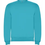 Bluzy damskie - Bluza Unisex Damska Dresowa ROLY Sweatshirt Clasica SU1070 TURQUOISE XL - miniaturka - grafika 1