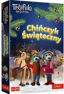 Gry planszowe - Chińczyk Świąteczny TREFL - miniaturka - grafika 1