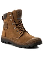 Kozaki damskie - Palladium Trapery Pampa Sport Cuff WPS 72992-697-M Brązowy - miniaturka - grafika 1