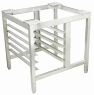 Meble gastronomiczne - Podstawa pod piec konwekcyjny M04NEGNV z prowadnicami na tace Resto Quality - miniaturka - grafika 1