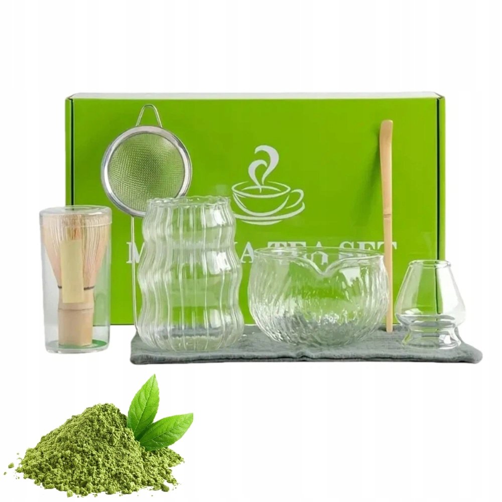 Zestaw Prezentowy Do Herbaty Matcha Dla Miłośników Matchy 7SZT