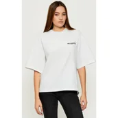 Koszulki i topy damskie - AllSaints T-shirt HEAPS AMELIE | Oversize fit - miniaturka - grafika 1