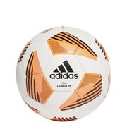 Piłka nożna - Adidas Piłka nożna Tiro League TB biało-pomarańczowa FS0374 FS0374 - miniaturka - grafika 1