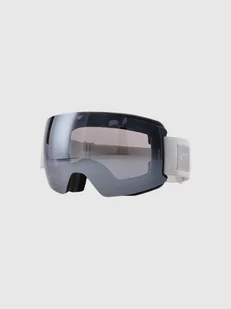 4F Gogle narciarskie z powłoką lustrzaną uniseks - białe MT - Gogle narciarskie 4F Gogle narciarskie z powłoką lustrzaną uniseks - białe MT - Gogle narciarskie - miniaturka - grafika 1
