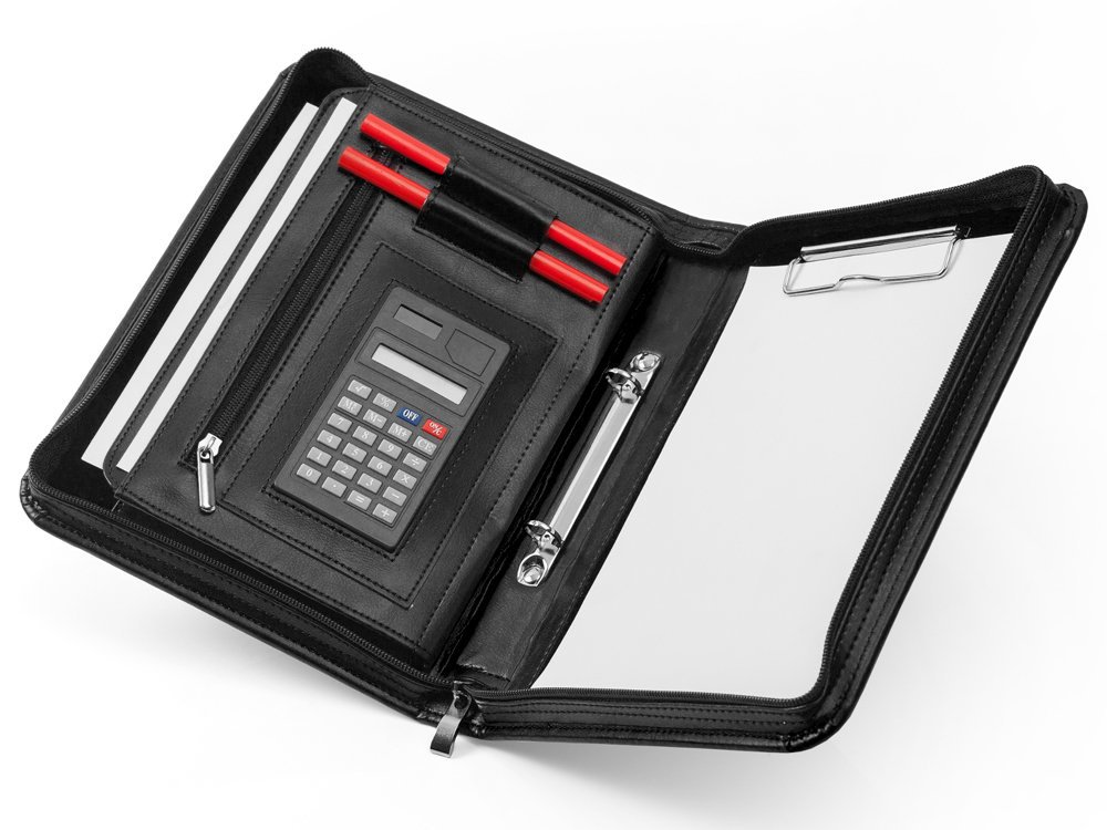 Solome, Teczka Konferencyjna Biwuar Z Kalkulatorem, A5, Czarna