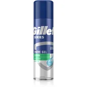 Kosmetyki do golenia - Gillette Series żel do golenia do skóry szczególnie wrażliwej 200ml - miniaturka - grafika 1