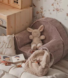 Magenta Grey - fotelik dla dzieci - Fotele i pufy dla dzieci - miniaturka - grafika 1