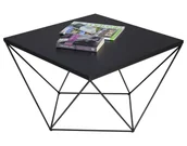 Ławy i stoliki kawowe - Czarny druciany stolik kawowy S1-D43 - miniaturka - grafika 1