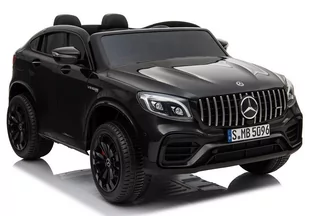 Import LEANToys Mercedes GLC 63S Czarny 4125 - Pojazdy elektryczne dla dzieci - miniaturka - grafika 1
