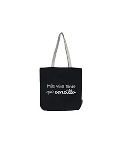 Torebki damskie - Econanos Hellobags2019 torba plażowa, 38 cm, czarna (negro) - grafika 1