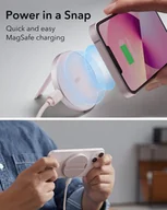 Ładowarki do telefonów - Esr Halolock Bezprzewodowa Ładowarka Stojaka, Kompatybilna Z Magsafe/Iphone 14/14 Plus/14 Pro/14 Pro Max I Iphone 13/12/Etui Magnetyczne, Kabel Do S.. - miniaturka - grafika 1