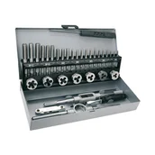 Gwintowniki - Zestaw narzynek i gwintowników M3 - M12 14A426 32 szt. TOPEX - miniaturka - grafika 1