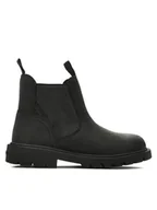 Buty dla dziewczynek - Geox Botki J Shaylax Girl J36EXB 00045 C9999 S Czarny - miniaturka - grafika 1