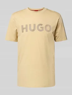 T-shirt z nadrukiem z logo model ‘DULIVIO’ - Koszulki męskie - miniaturka - grafika 1