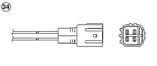 Sonda lambda NGK OZA669-EE8 8946552020 - Sondy lambda - miniaturka - grafika 1