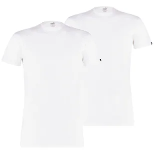 Męska koszulka termiczna Puma Basic 2P Crew Tee Rozmiar: XL / Kolor: biały - Koszulki sportowe męskie - miniaturka - grafika 1