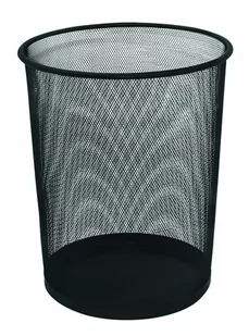 Kosz na śmieci metalowy, 19l, czarny - Kosze na śmieci - miniaturka - grafika 1